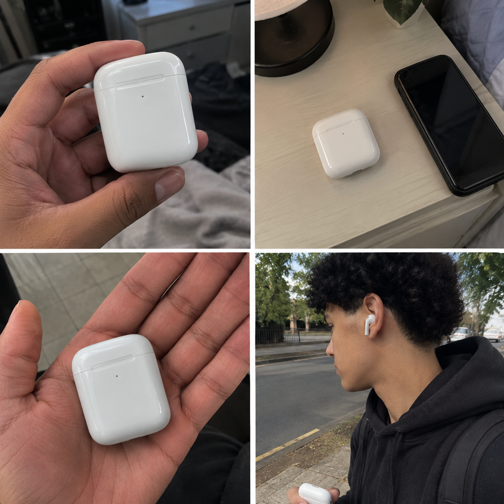 i80 TWS Bluetooth Earbuds with Wireless Charging